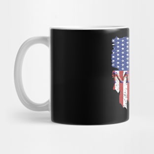 Merica , flag USA Mug